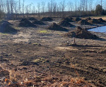 Moving 1000 Tons Of Unscreened Topsoil